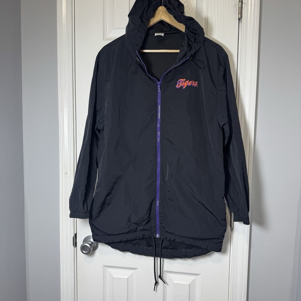 VS PINK COLLEGIATE LONG FULL-ZIP ANORAK - Clemson Tigers - XS/S